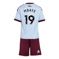 Aston Villa Ibrahim Mbaye #19 Tredje Tröja Barn 2026-27 Kortärmad (+ Korta byxor)